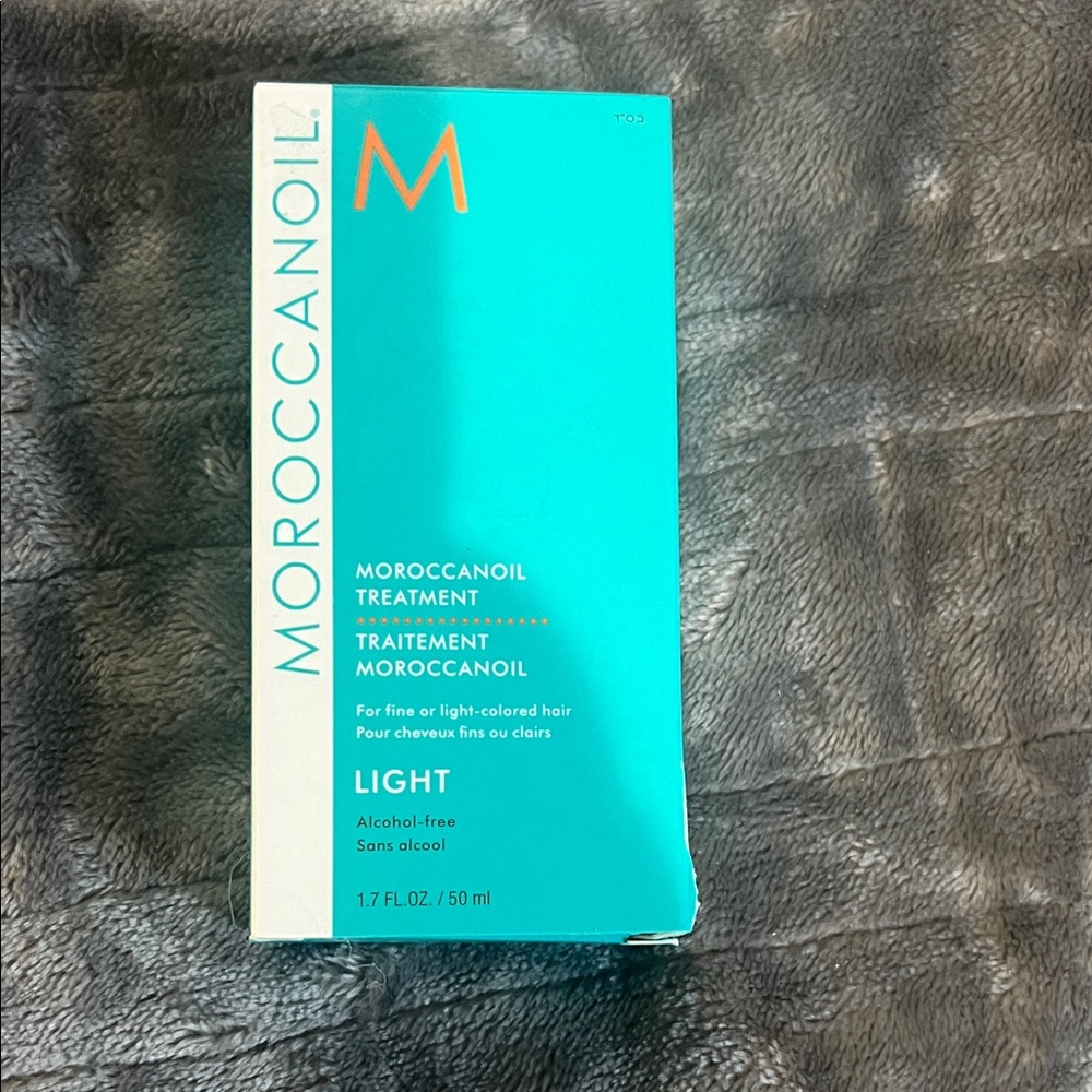 Moroccanoil Light Treatment - Aqua and Orange Packaging